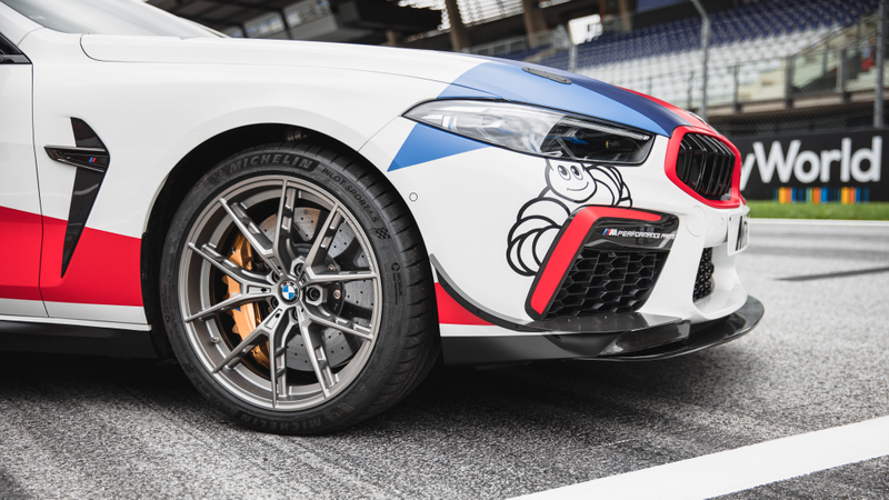 Illustration for article titled BMW Introduces M8 MotoGP Safety Car, Bringing New Life To Big M8 Meme